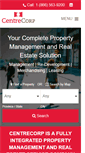 Mobile Screenshot of centrecorp.com
