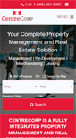 Mobile Screenshot of centrecorp.net